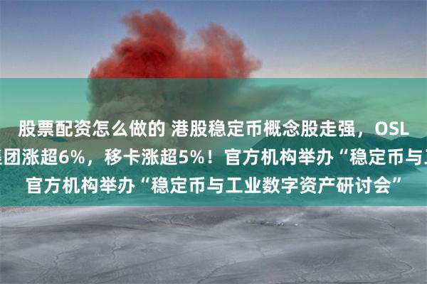 股票配资怎么做的 港股稳定币概念股走强，OSL集团涨超8%，胜利集团涨超6%，移卡涨超5%！官方机构举办“稳定币与工业数字资产研讨会”